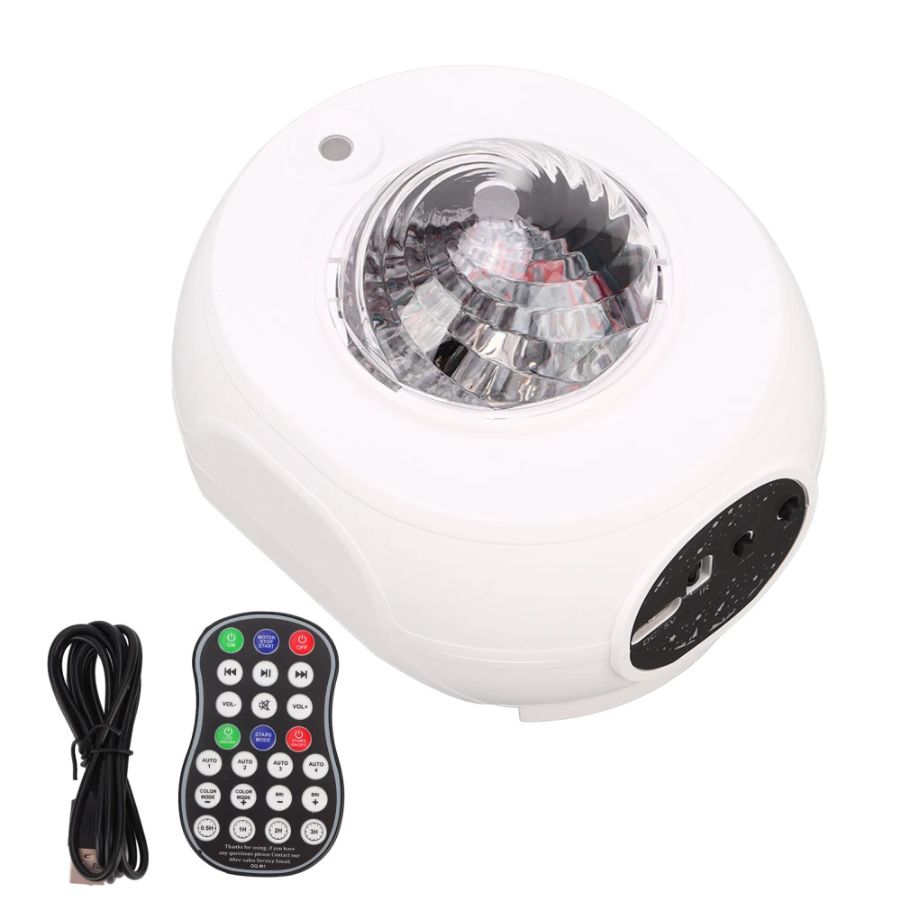 Star Night Light Projector Remote Control Star Projection Light with Bluetooth Speaker for Baby Kids Adults Bedroom Ceiling