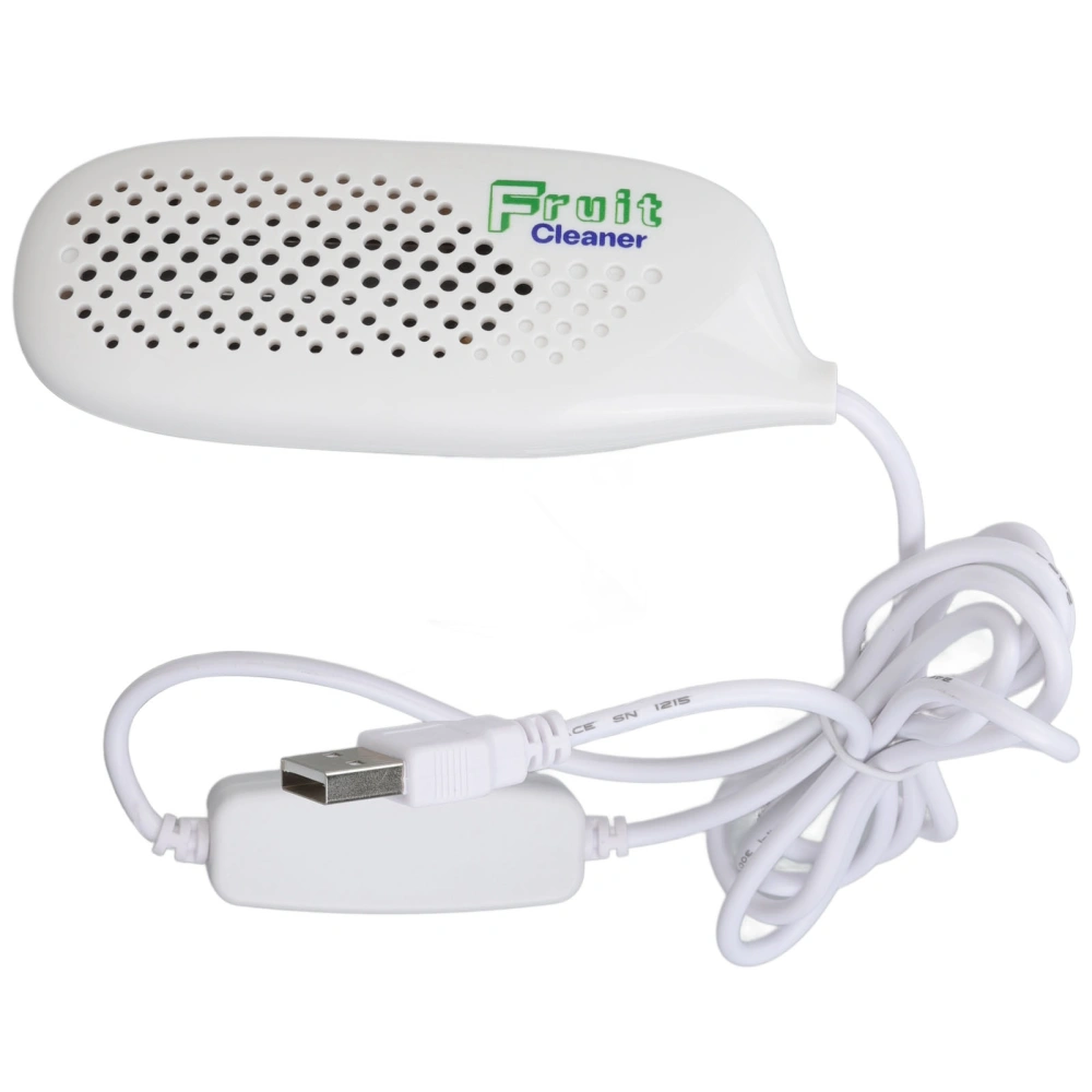 Fruit Washing Machine IPX7 Waterproof Timing USB Powered Residue Removal Portable Vegetable Cleaner for Home Travel