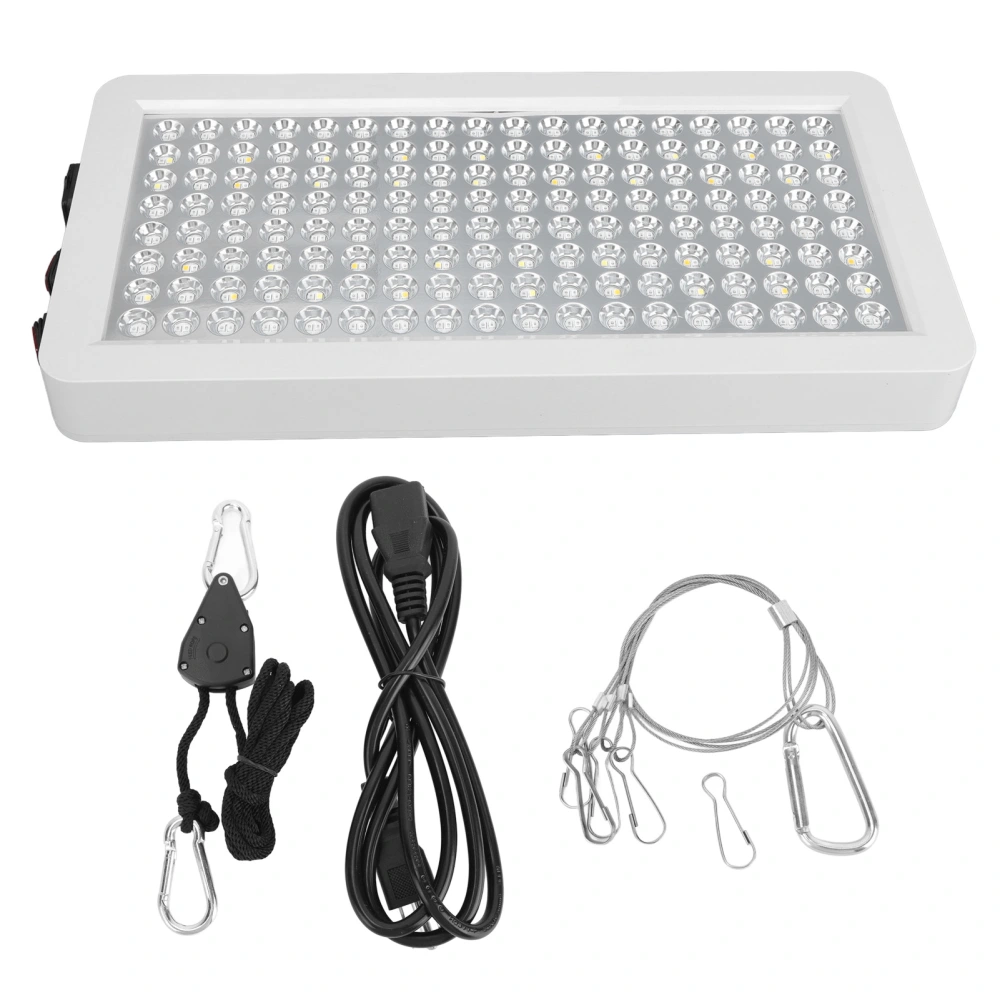 LED Plant Growth Light Intelligent High Power Fill Light for Greenhouse Succulent AC 100‑277V White US Plug Small