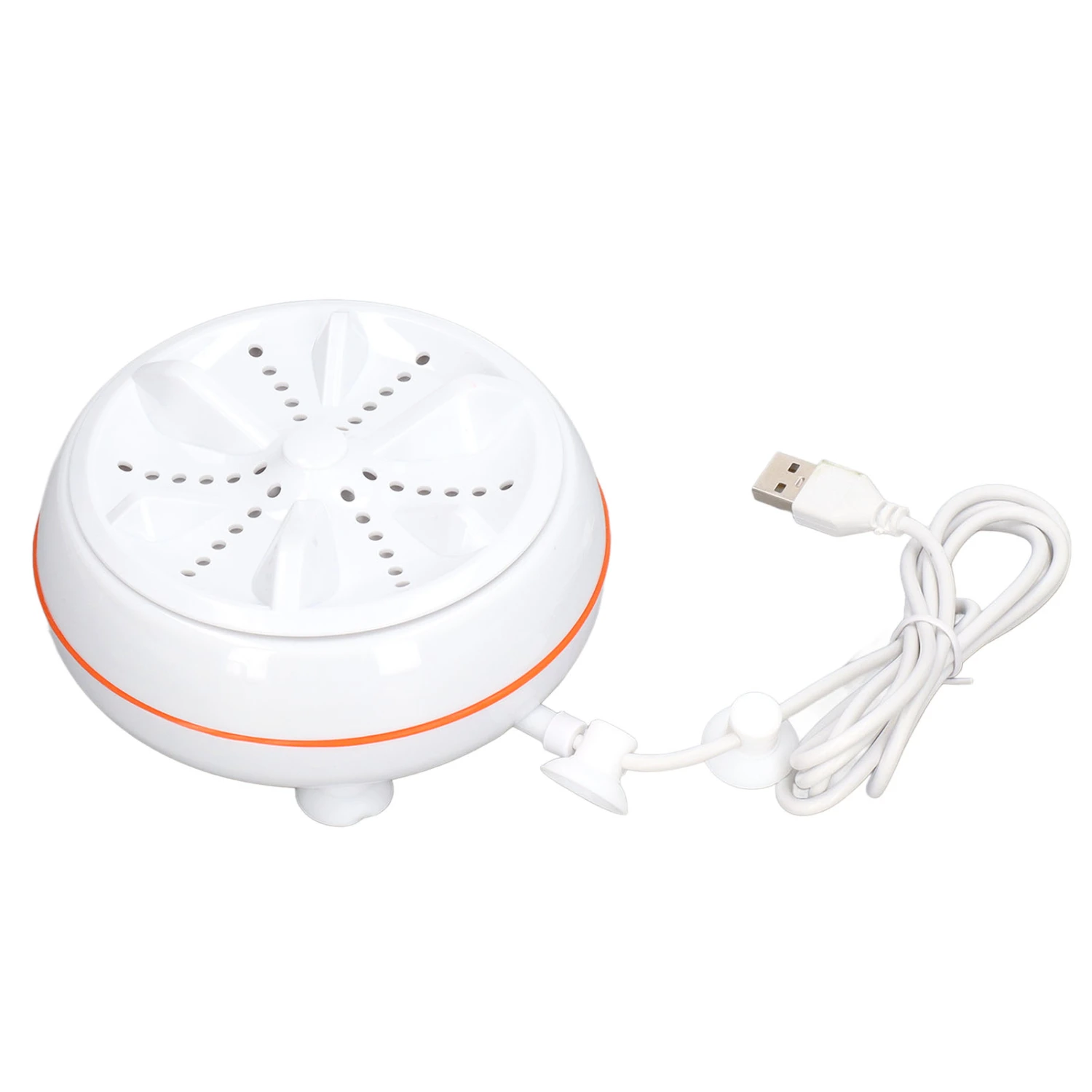 27W Mini Ultrasonic Washer USB 50 Seconds Reverse Clean Circle 30mins Self Power Off Turbine Wash Machine for Home