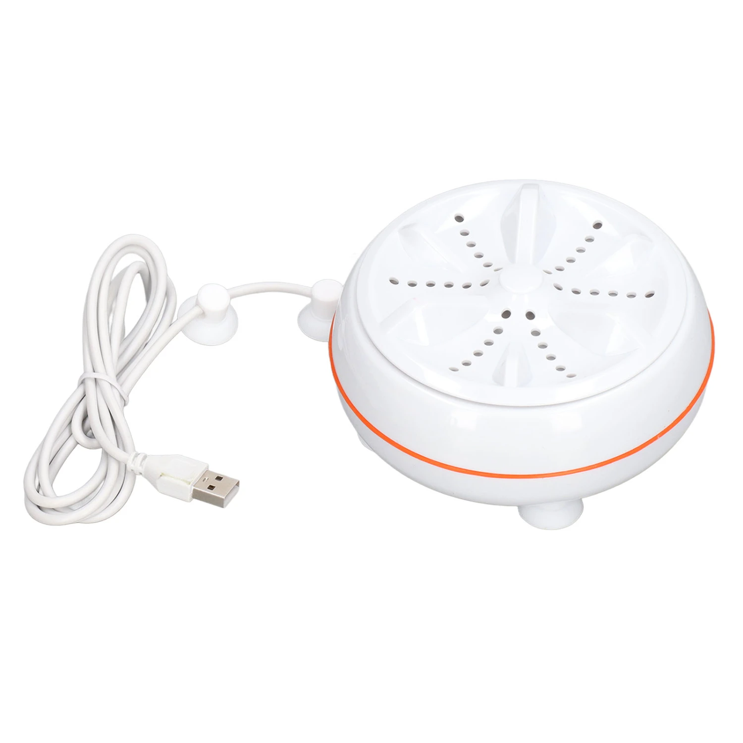27W Mini Ultrasonic Washer USB 50 Seconds Reverse Clean Circle 30mins Self Power Off Turbine Wash Machine for Home