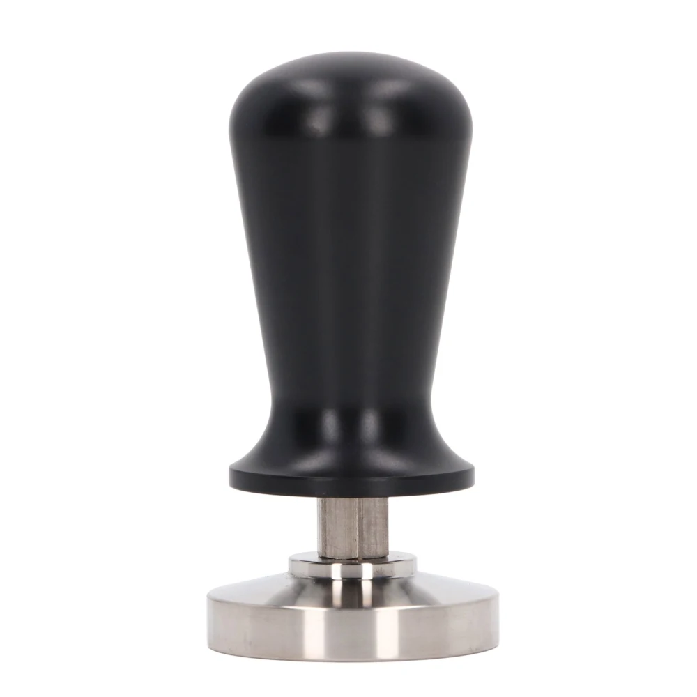 Coffee Powder Hammer Constant Elasticity Stainless Steel Coffee Tamper for Home Black 51mm/2.0in