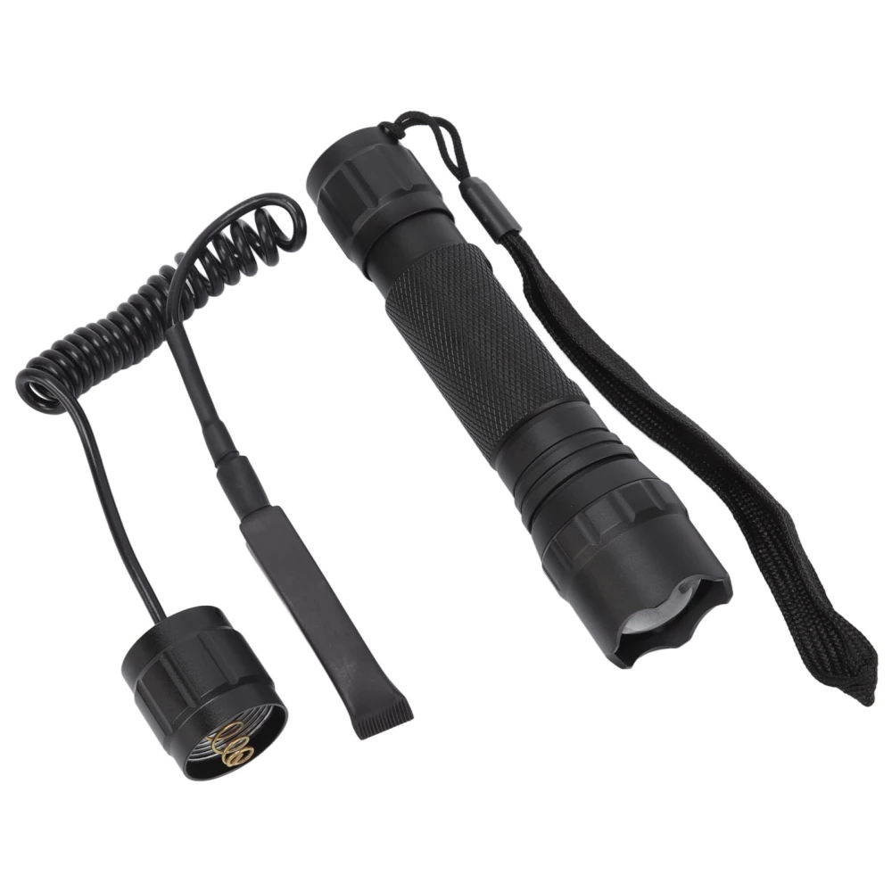 850nm IR Flashlight Portable Infrared Flashlight Zoomable Flashlight for Hunting Night Vision Camera Device