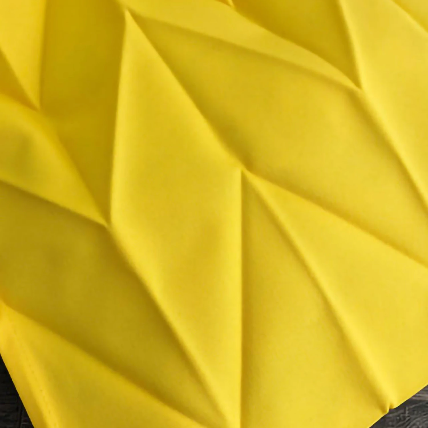 Reusable Tote Bag Large Capacity Fashion Polyline Design Shopping Cloth Bag for Home Travelling Office Yellow
