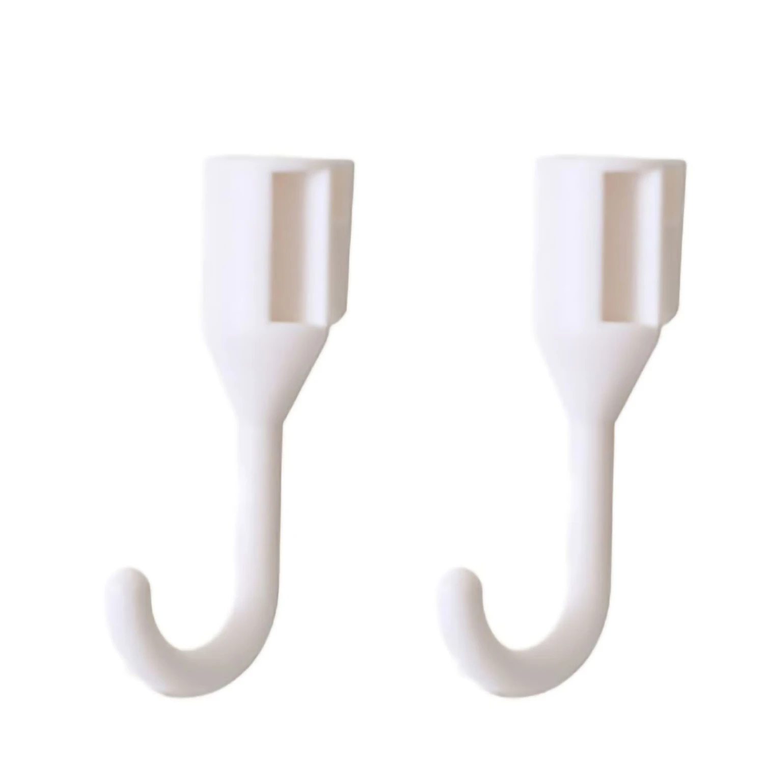 5 Pcs Hole Board Display Rack Mount Display Pegboard Hook Combination for Wall Organizer White