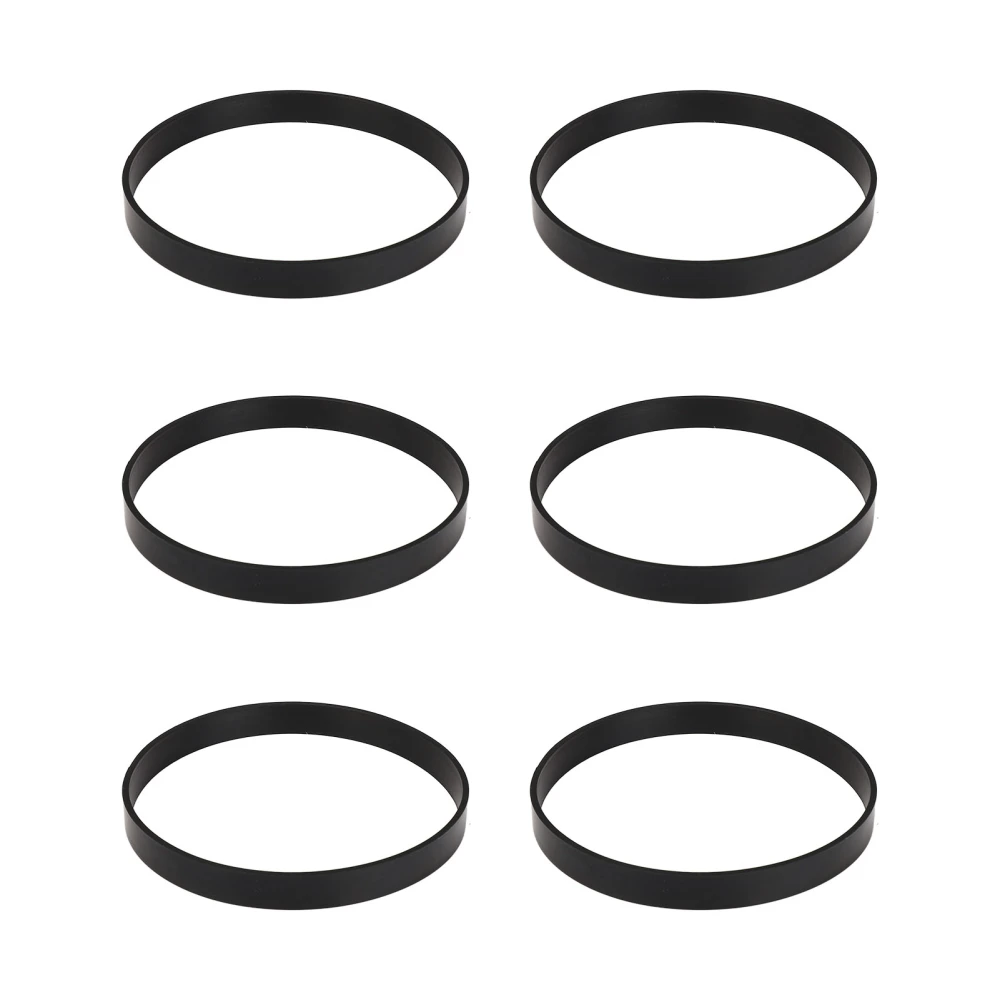 6pcs Vacuum Cleaner Belt Rubber High Strength Vacuum Belt Replacement for Bissell 7 9 10 12 14