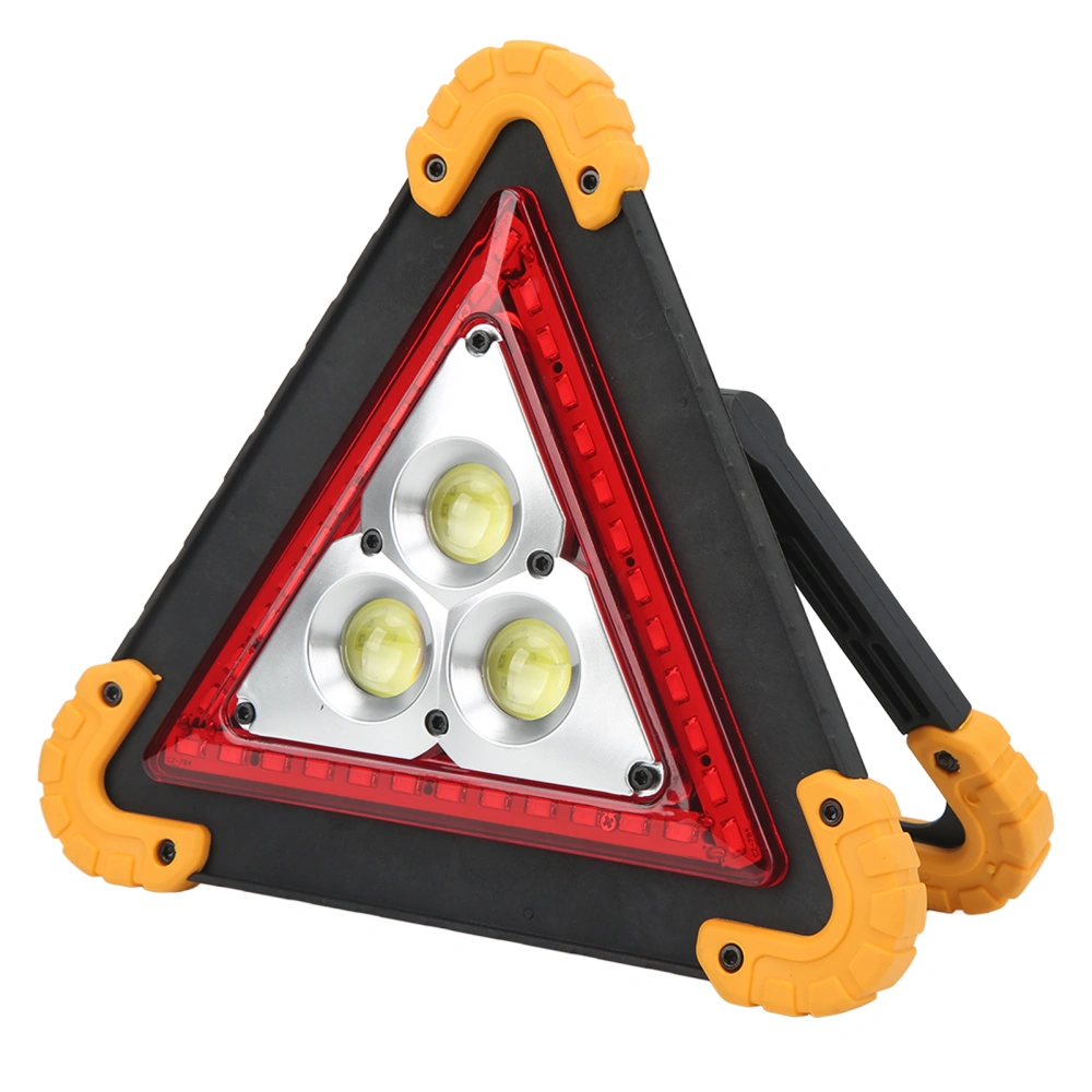 Car Warning Triangle Lamp Portable LED Malfunction Repair Warning Light Multifunctional Emergency Triangle Light