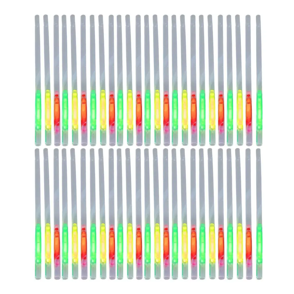 50Pcs 2 in 1 Glowing Straws Sticks Glowing in the Dark Straws for Concerts Party Favors Weddings Kids Birthdays