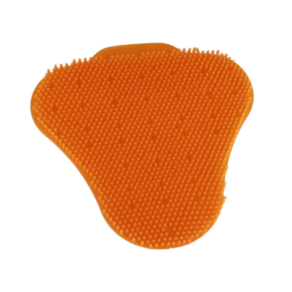 Urinal Pad Anti Splash Triangle Fragrant Ball Urinal Screen Deodorizer Mats for Men's Toilet Orange