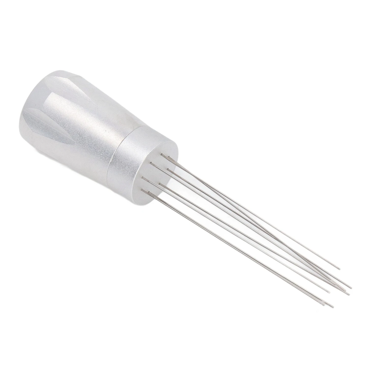 Coffee Distribution Needle Stainless Steel Firm Practical Safe Hand Tampers Stirring Tool for Home Silver