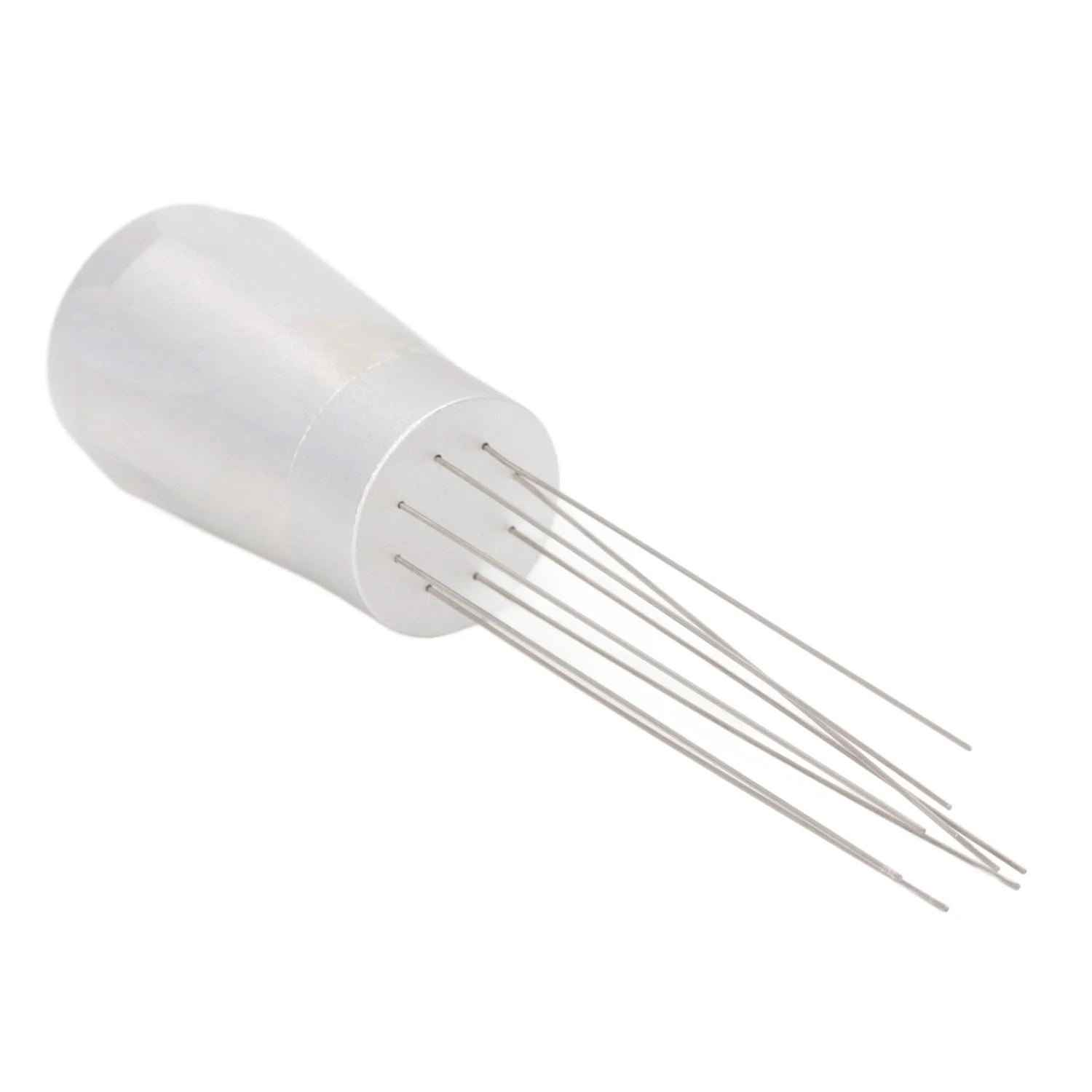Coffee Distribution Needle Stainless Steel Firm Practical Safe Hand Tampers Stirring Tool for Home Silver