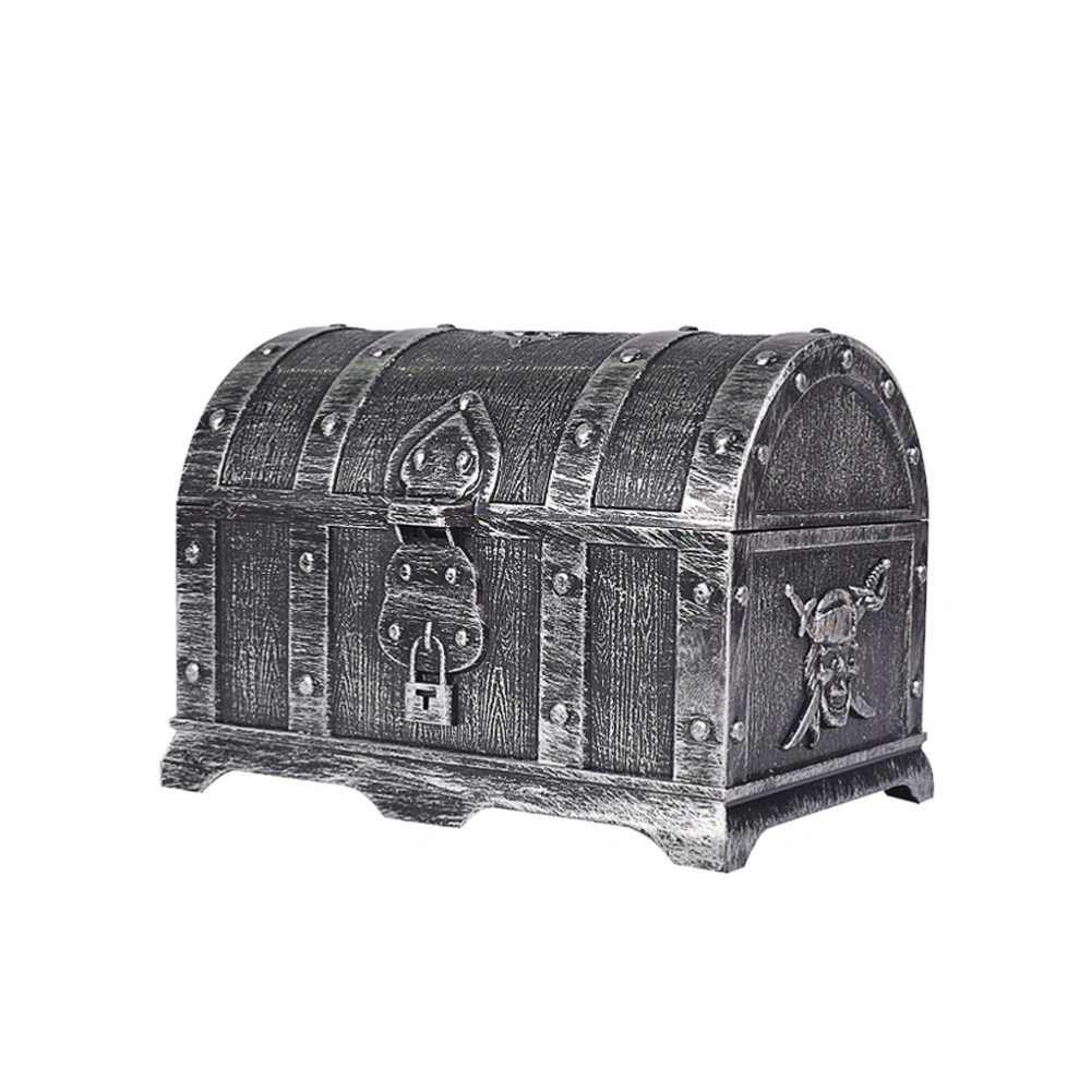 Plastic Pirate Treasure Box Jewelry Storage Box Organizer Makeup Gift Box Candy Box