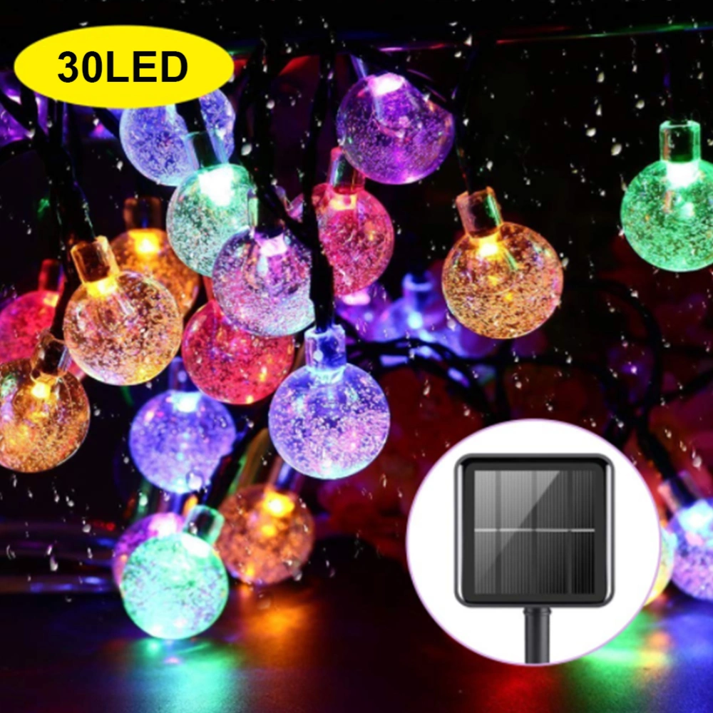 30 LED Solar Fairy Lights Super Bright LED String Light Multi Mode Decorative String Light