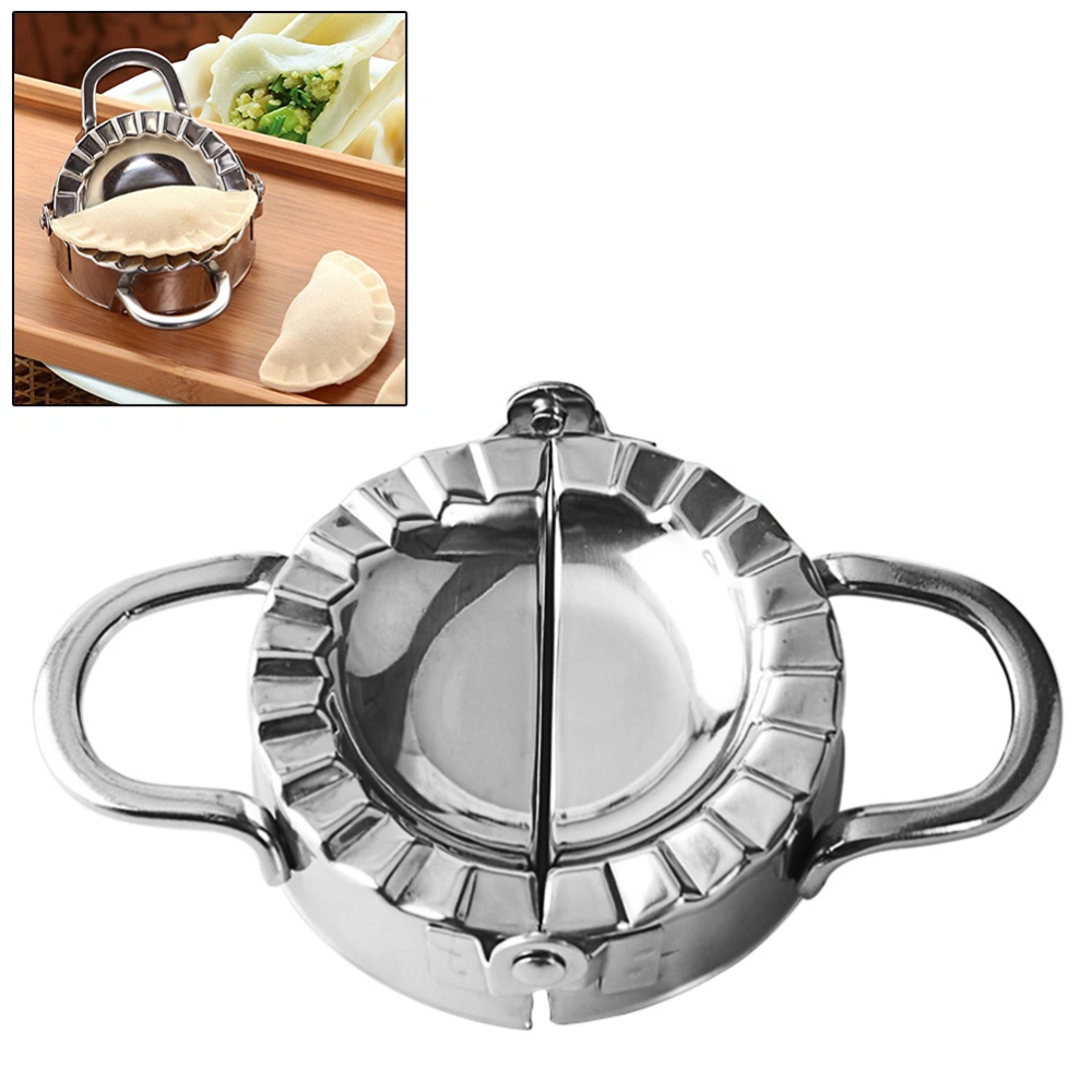 Stainless Steel Dumpling Mold Dough Press Dumpling Pie Mold for Home Kitchen