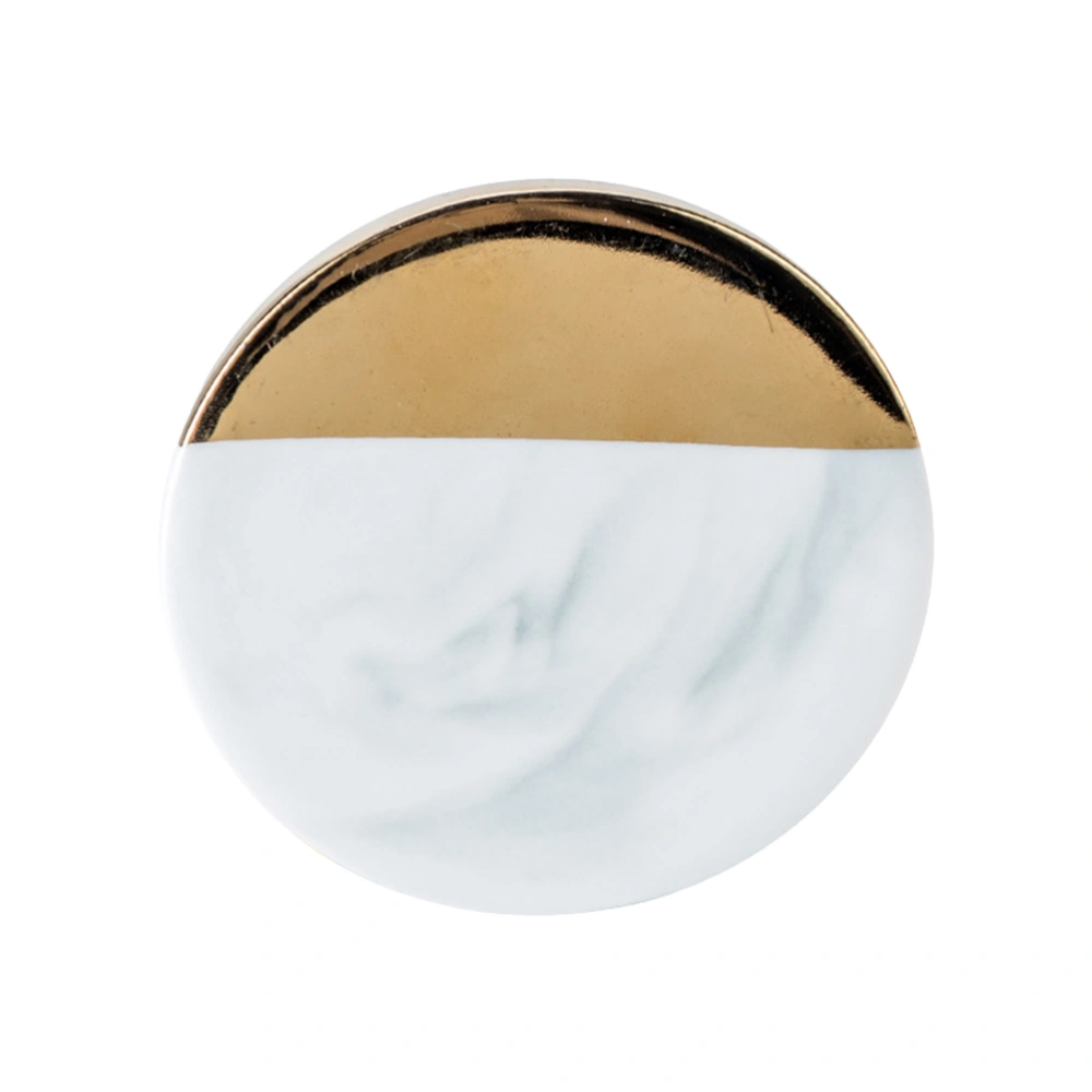 Gold Marble Coasters Ceramic Coaster Tea Cup Pad Table Mat Coaster Coffee Tea Cup Place Mats