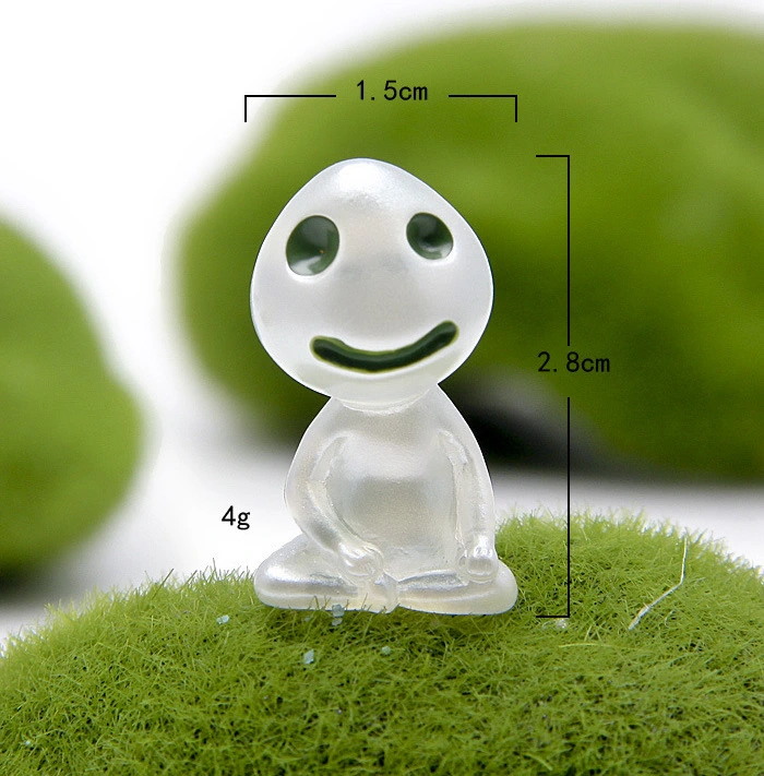 Micro Landscape Resin Figurine Animation Gardening Car Accessories