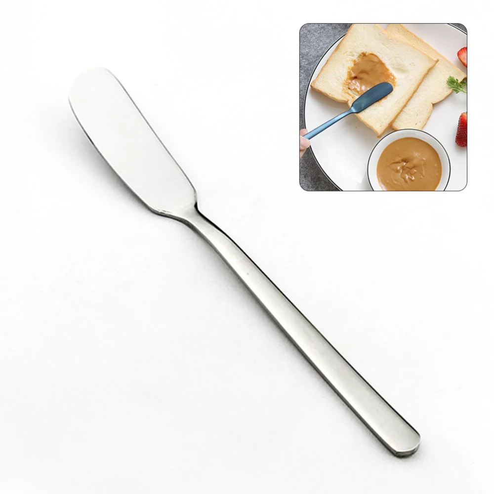 304 Stainless Steel Butter Spreader Knives Cheese Dessert Jam Spreaders Cream Cutlery Breakfast Tool