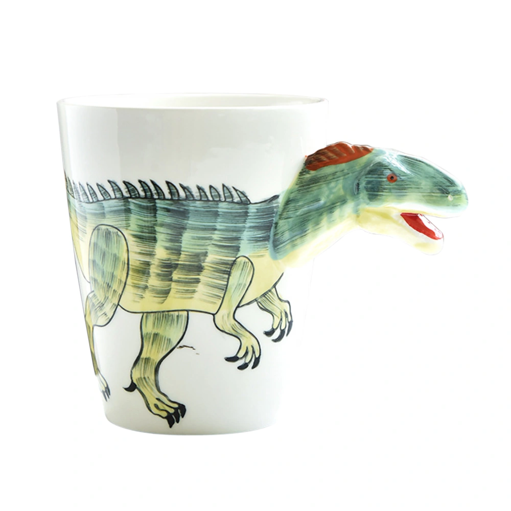 400ml Dinosaur Shaped Mug Cute Animal Ceramic Mug Office Mug Breakfast Mug