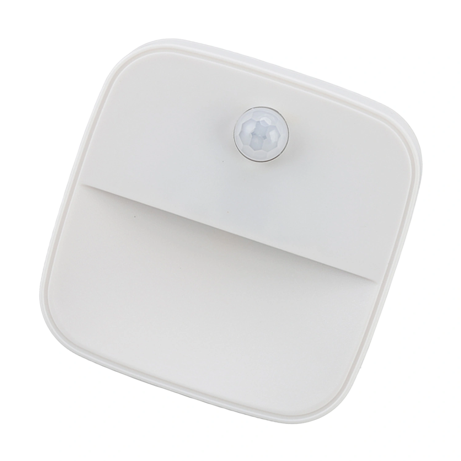 Motion Sensor 0.2W Night Light Warm Light ABS Night Lights Plug In Body Sensor Lamp for Hallway EU Plug 100‑240V