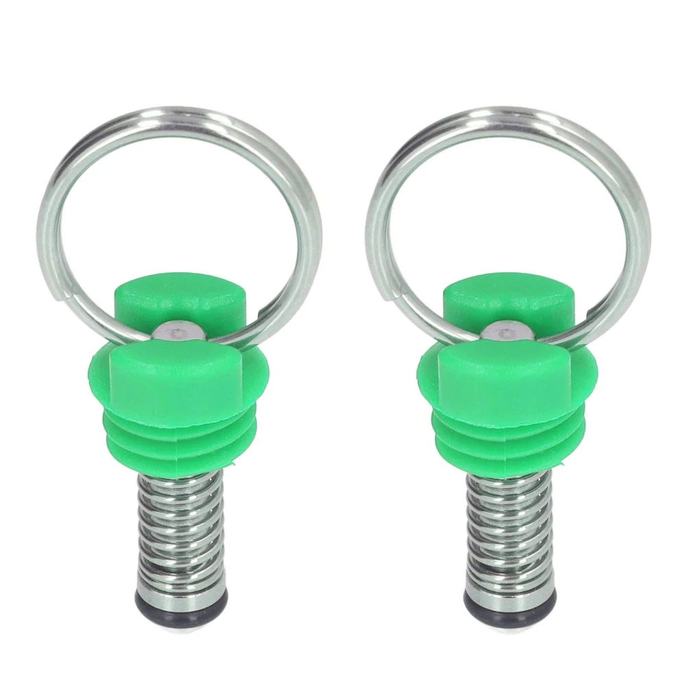 2Pcs Keg Pressure Relief Valve Ball Lock Lid Cornelius Style Accessory Set Kit for Safety Green