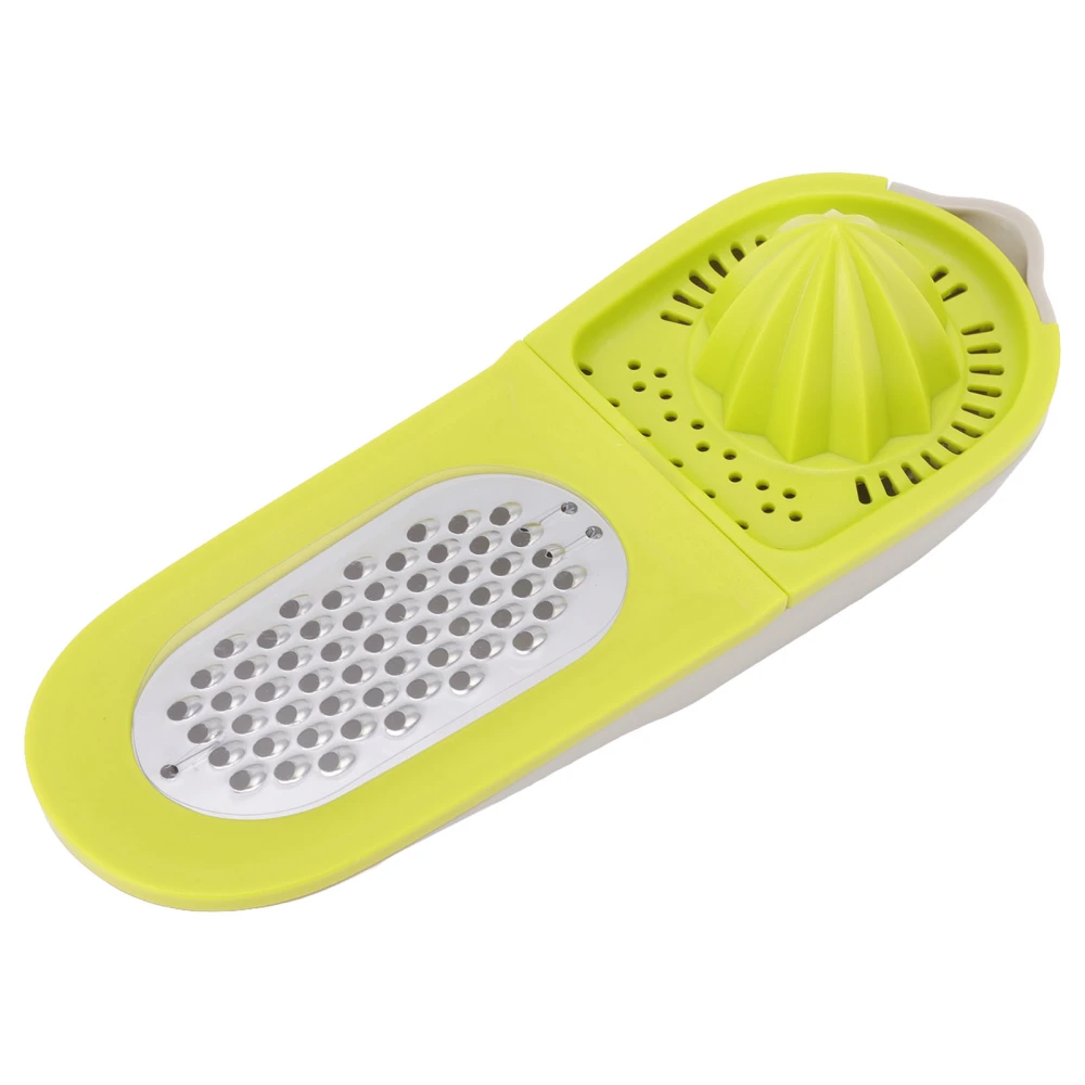 Vegetable Chopper Olive Green Multifunctional Grater Juicer Container 3 in 1 Vegetable Cutter Kitchen Tool