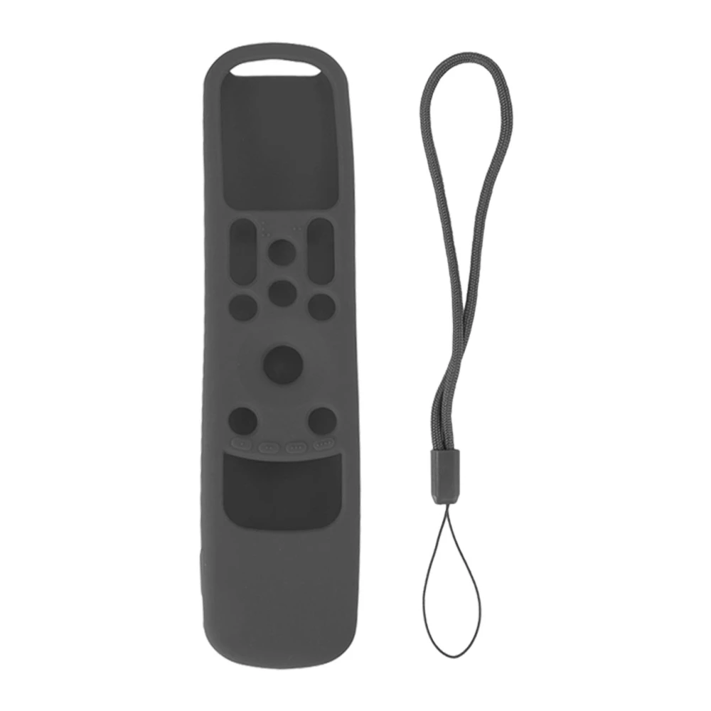 Silicone Remote Protective Cover Shockproof Protective Cover for MR21GA MR 21GC Remote Control Grey