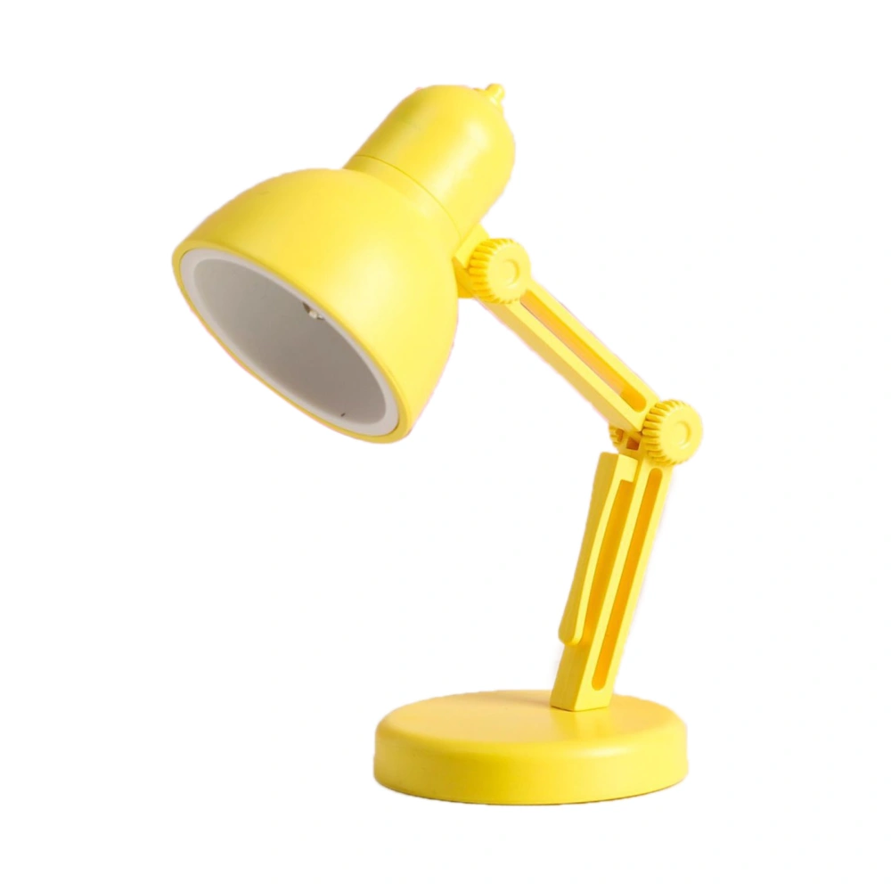 Led Table Lamp Folding Desk Lamp Night Light with Detachable Magnetic Base Adjustable for Home Office Reading Yellow