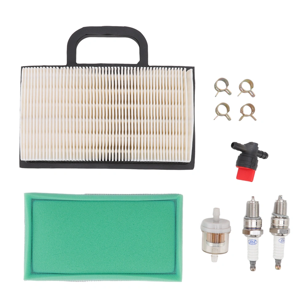 Lawn Mower Air Filter Set Air Filter Sparking Plug Valve Replacement Lawn Tractor Parts for BS