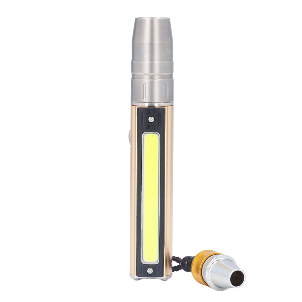 Gemstone Light 3 LED 1 COB USB Charging Aluminium Alloy 2600mAh Battery Jade Appraisal Light for Jewelry Gem Jade