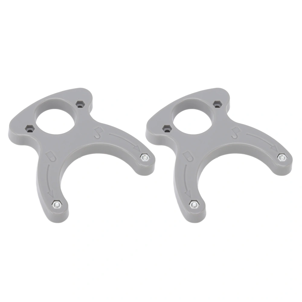 2Pcs Router Table Insert Plate Wrench High Accuracy Portable Plastic Ring Wrench for Woodworking Wood Router Table