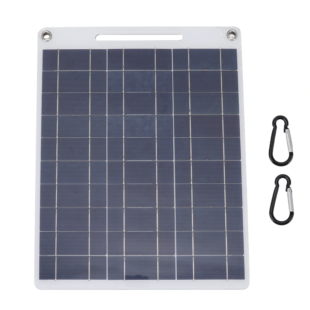 Solar Panel 13W 5V Flexible Dual USB Output Lightweight Portable Energy Saving Solar Battery Charger for Travel