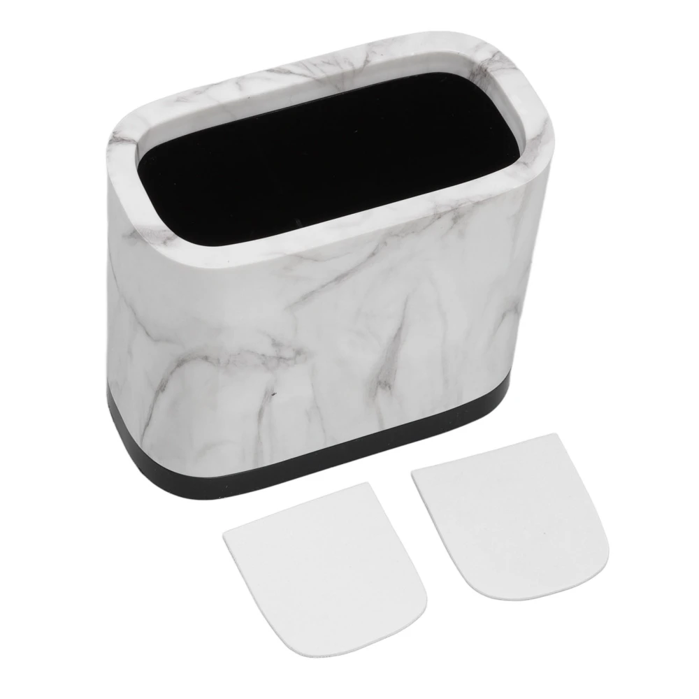 Marble Pattern Pen Holder Fashionable Minimalist Makeup Brush Holder Cup for Stationery Storage