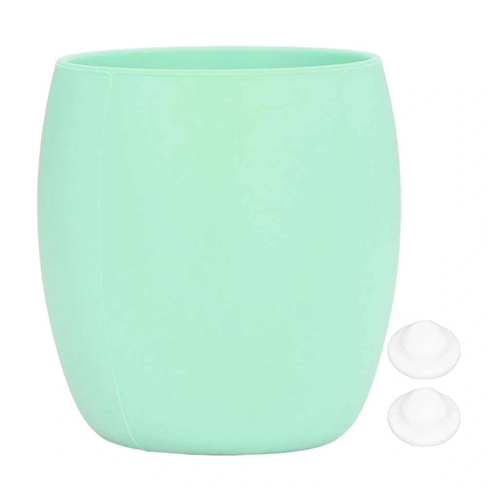 Freeze Cooling Cup Food Grade Durable Silicone Quick Cooling Wide Application Cooling Drink Cup for Party Bar Home Green