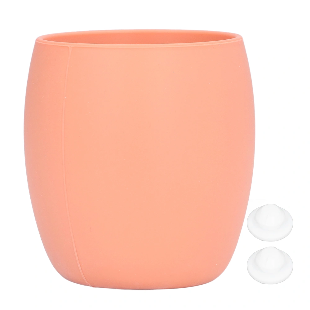 Freeze Cooling Cup Food Grade Durable Silicone Quick Cooling Wide Application Cooling Drink Cup for Party Bar Home Orange