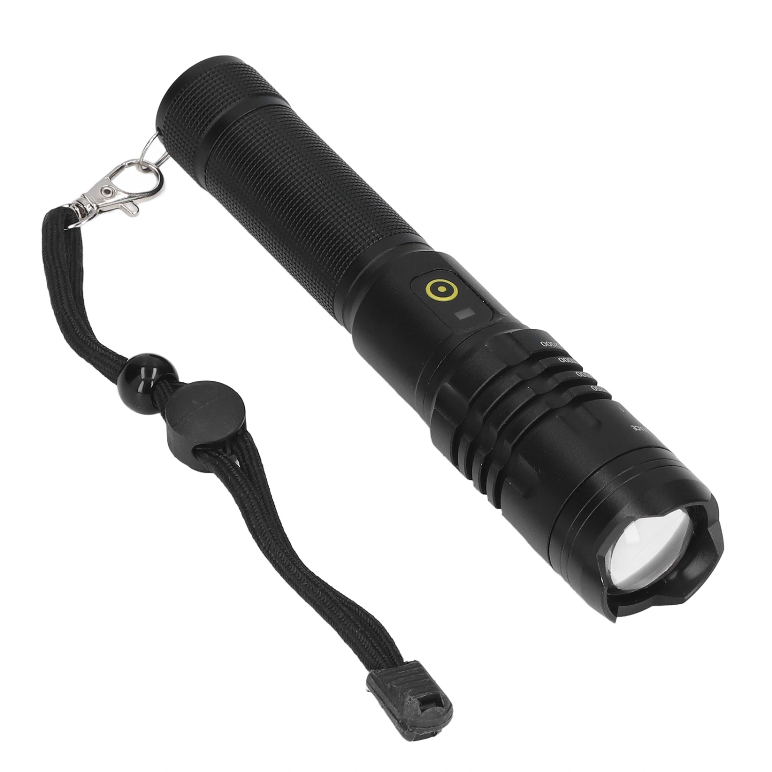 Flashlight 5000LM Aluminum Alloy P50 Strong Light Telescopic Zoom Waterproof Emergency Flashlight for Outdoor Camping