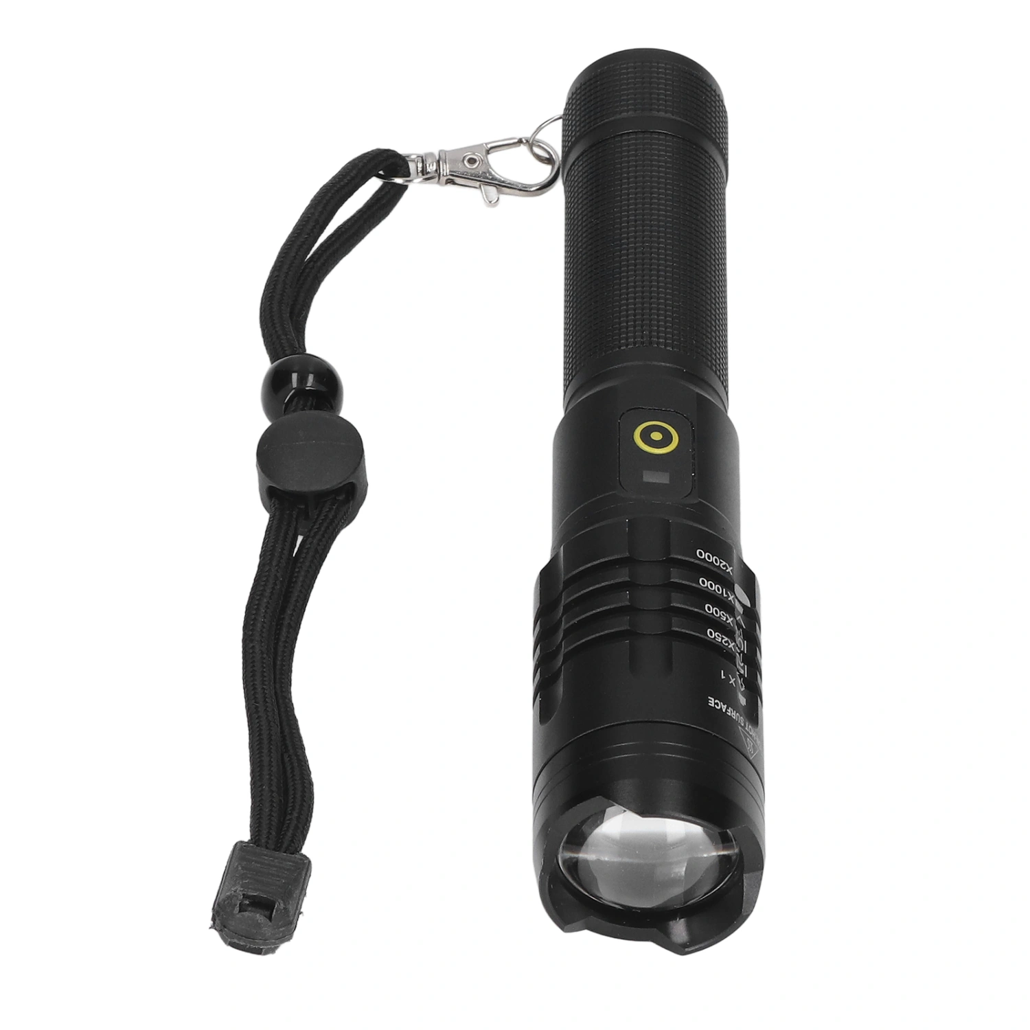 Flashlight 5000LM Aluminum Alloy P50 Strong Light Telescopic Zoom Waterproof Emergency Flashlight for Outdoor Camping