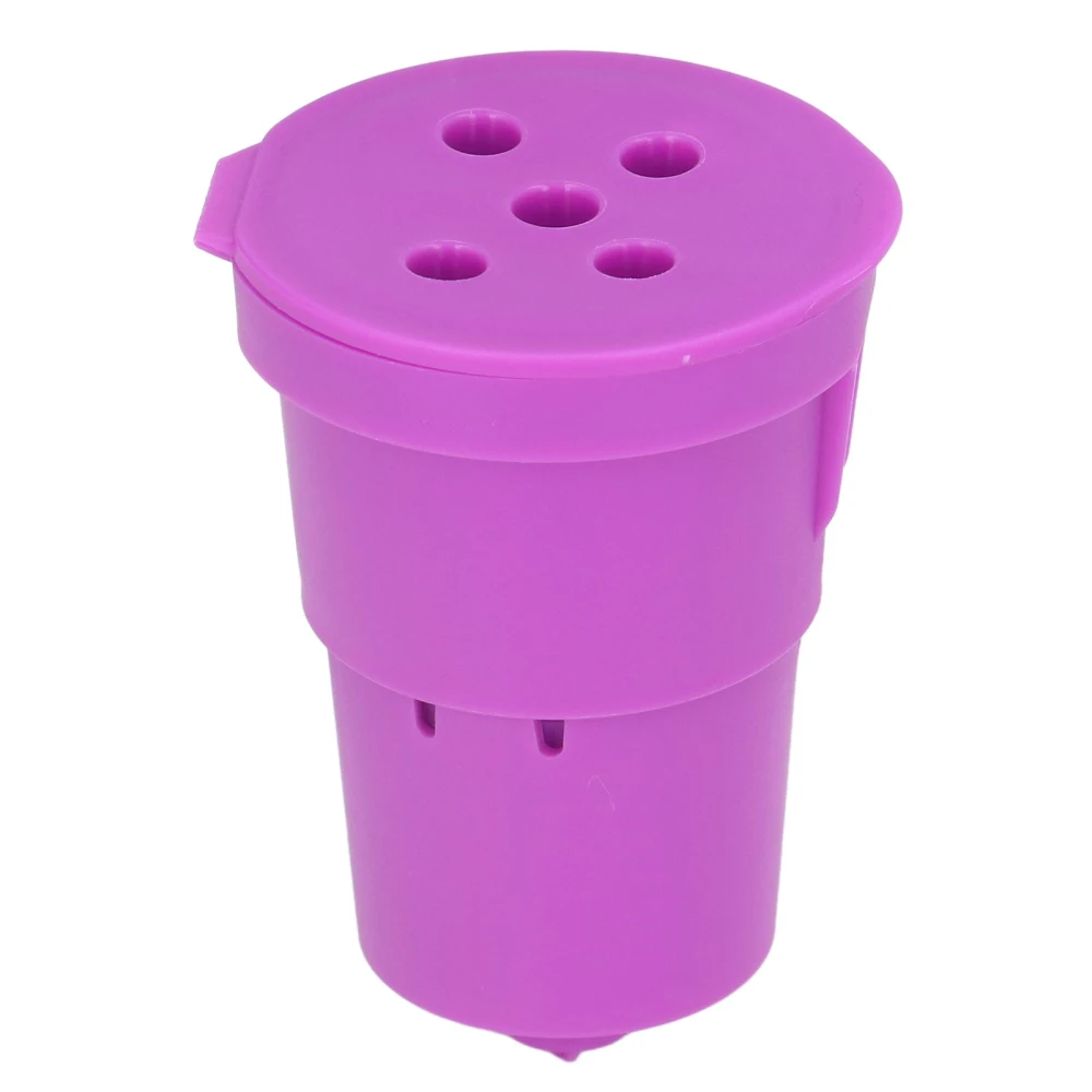 Refillable Coffee Filter Reusable Coffee Pod Filled Capsule Coffee Capsule Cups for Coffee Machine Purple