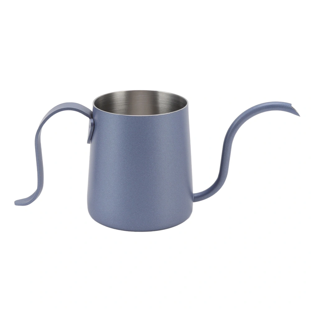 Coffee Kettle 304 Stainless Steel Thickened Thin Long Spout 250ml Pour Over Coffee Kettle for Home Dark Blue