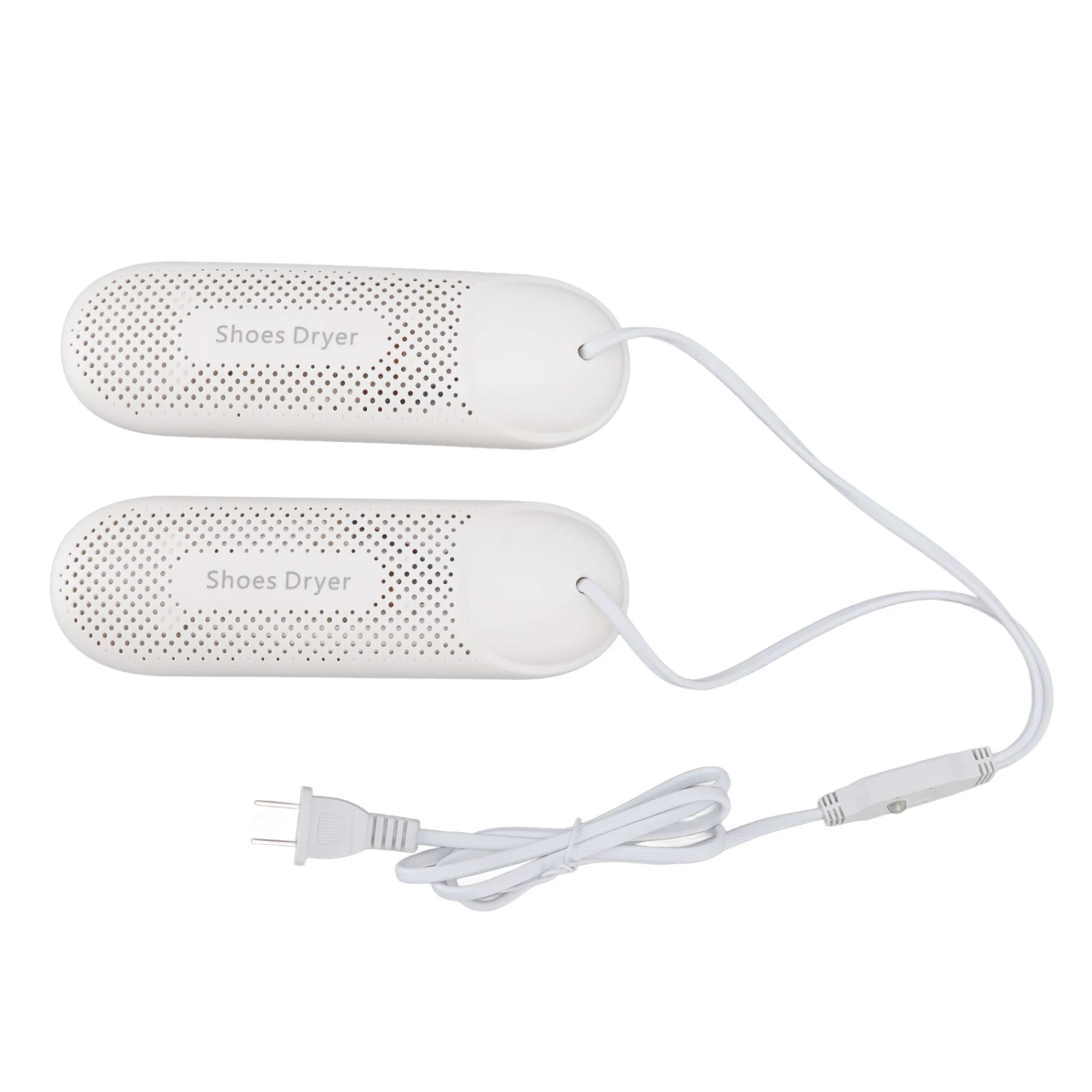 Shoe Dryer 12W 360 Degree Sterilization Deodorization Boot Dryer Accurate Temperature Control Portable Shoe Dryer Standard US Plug 110V