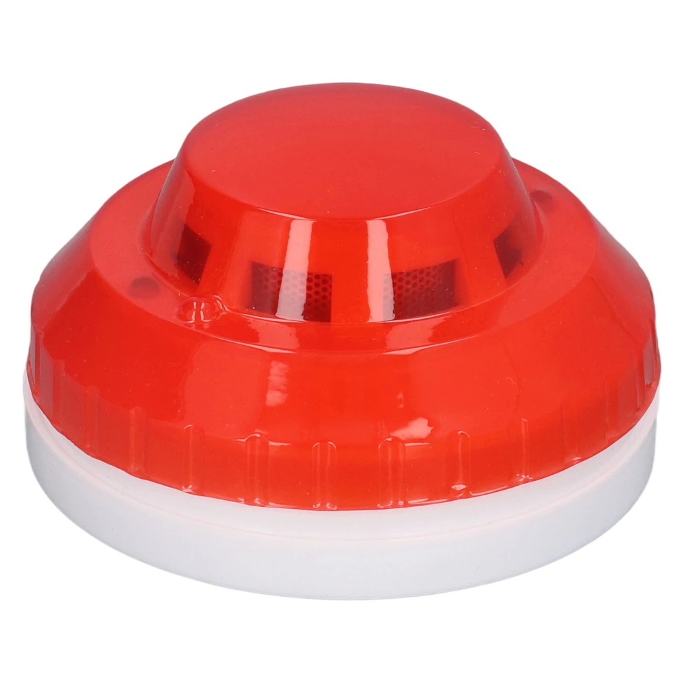 Smoke Detector Photoelectric Prevent Interference Small Wired Fire Alarm for Home Hotel Factory DC 12‑24V