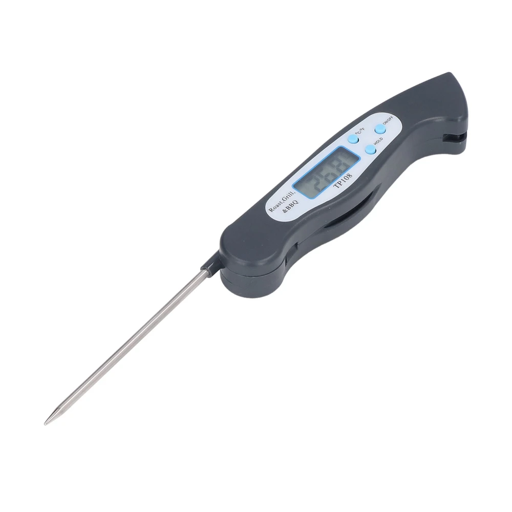 Multi Angle Measurement Meat Thermometer Fast Digital Food Thermometer with Foldable Probe for Cooking