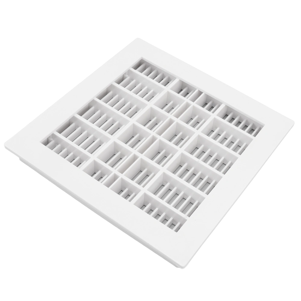 SP‑1031 Pool Main Drain 25.3x25.3cm Replacement Pool Square Main Drain for Swimming Pools Massage Pools SPA Pools White