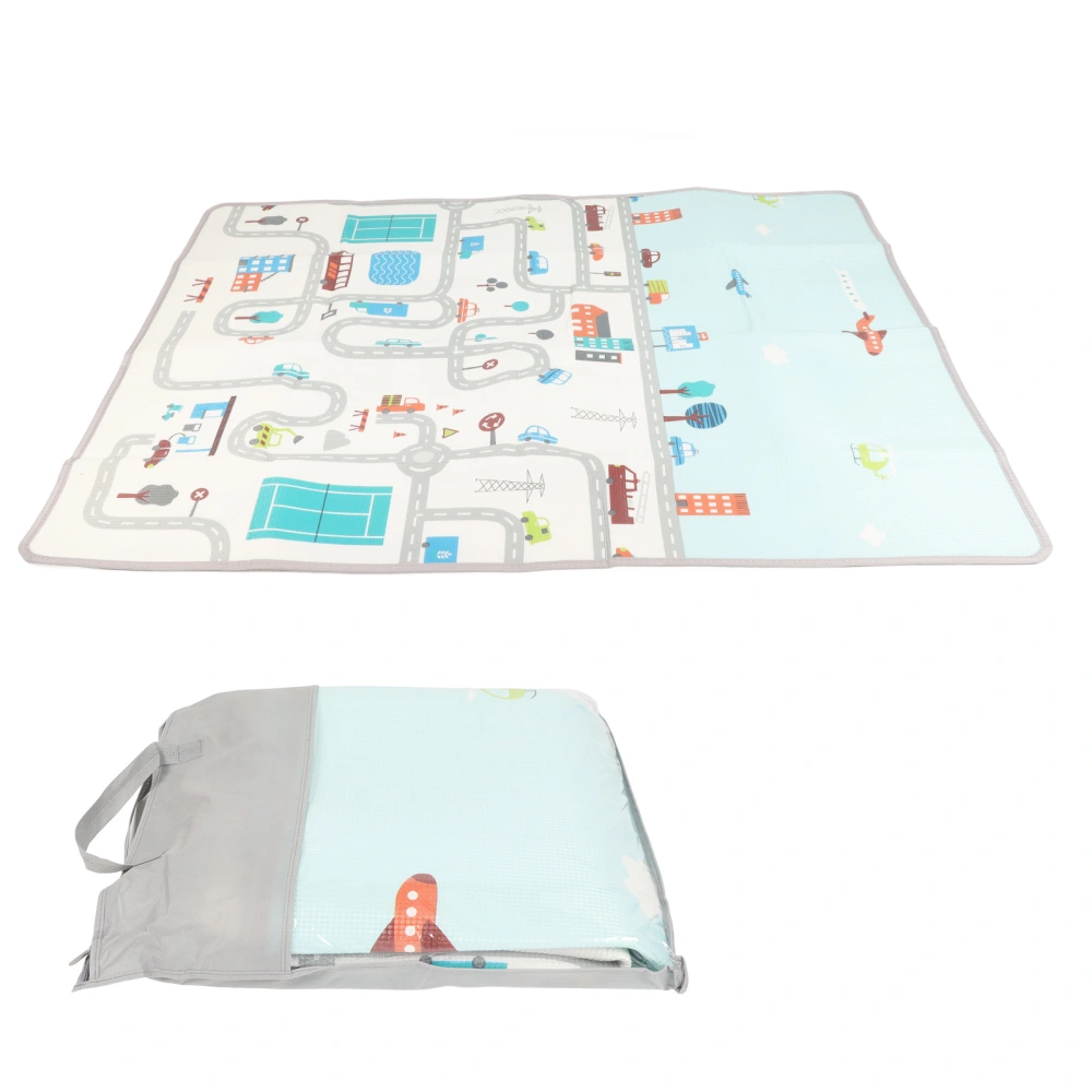 Baby Play Mat Baby Crawling Floor Playmat XPE Mat 180x150cm with Storage Bag for Indoor Play