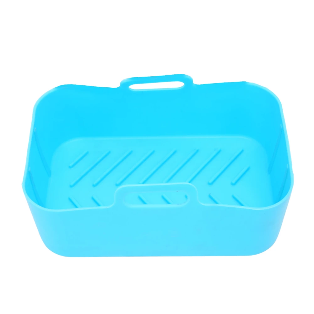 Fryer Silicone Pot Non Stick Reusable Liner Basket Replacement for Ninja DZ201 Foodi 8QT Blue