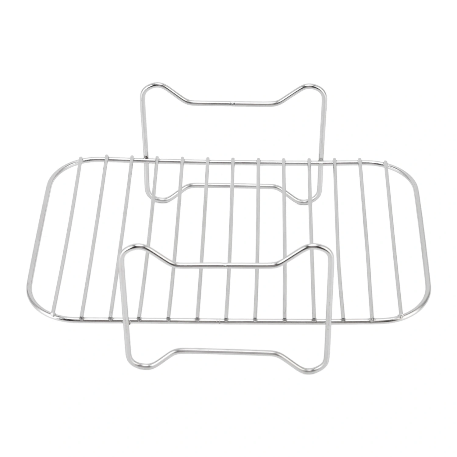 Fryer Stainless Steel Rack Fryer Accessories Multi Purpose Grilling Holder Outdoor BBQ Tools