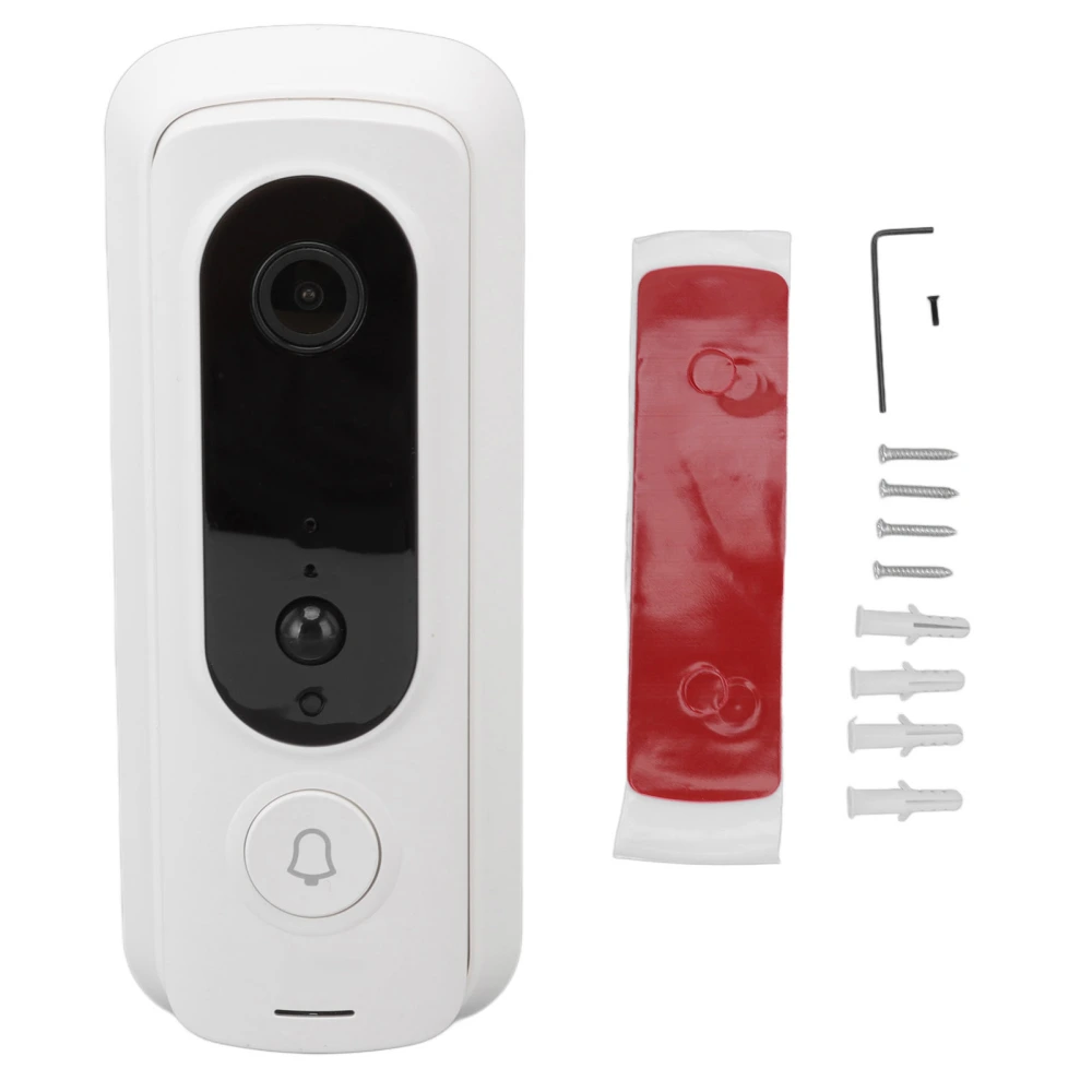 H2 MINI Video Door 720P WIFI Wireless Visual Doorbell Waterproof 15FPS Low Power Consumption White