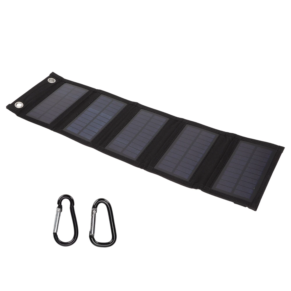 Solar Panel Charger 10W 5V High Conversion Efficiency Semi Flexible Foldable Portable Solar Panel for Mobile Phone Car