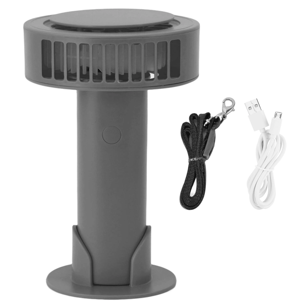 Handheld Electric Fan 3 Speed Portable Mini USB Pocket Hand Fan for Outdoors and Indoors Gray