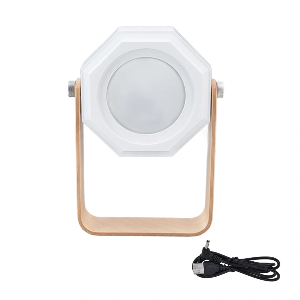 LED Lantern Lamp Eye Protection Bedside Night Light Three Color Portable Outdoor Retractable Folding Portable Lamp