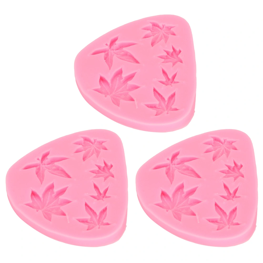 3pcs Silicone Cake Mold Reusable Silicone Chocolate Mold DIY Baking Tools for Jellies Breads Desserts Fondant